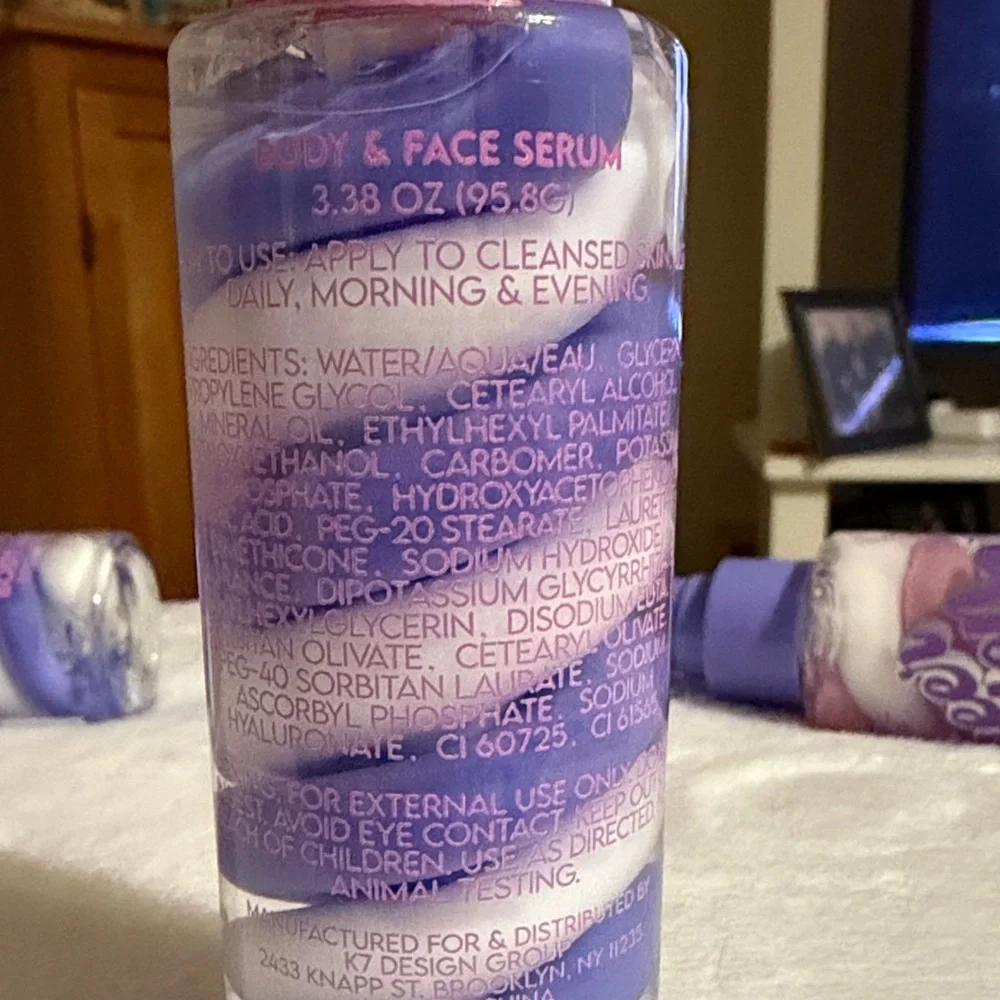 Body & Face Serum - Pink and Purple - Picture 3 of 5